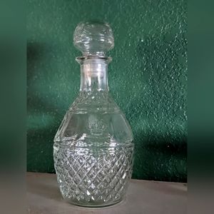 Princess House Wine/Whiskey decanter